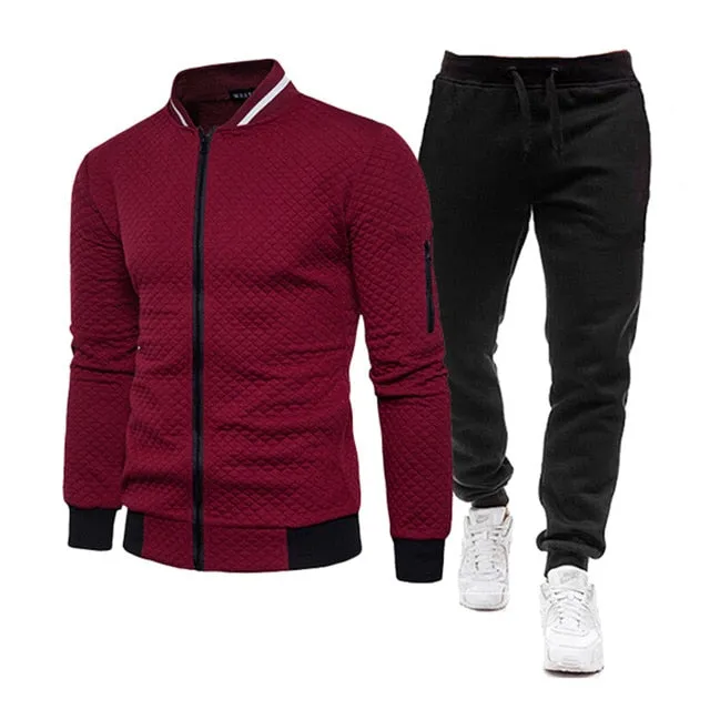 2 Pieces Men Tracksuit