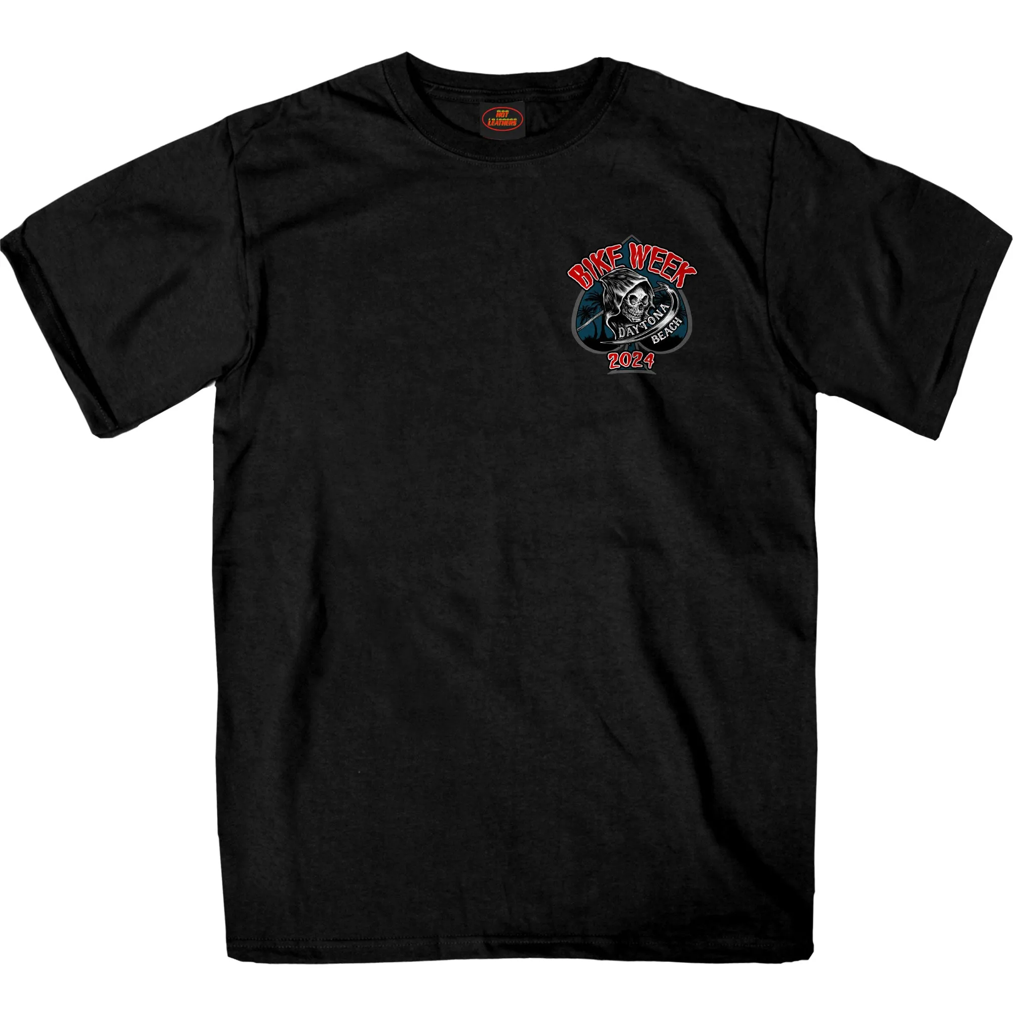 2024 Daytona Bike week Reaper Rider Black T-shirt EDM1198