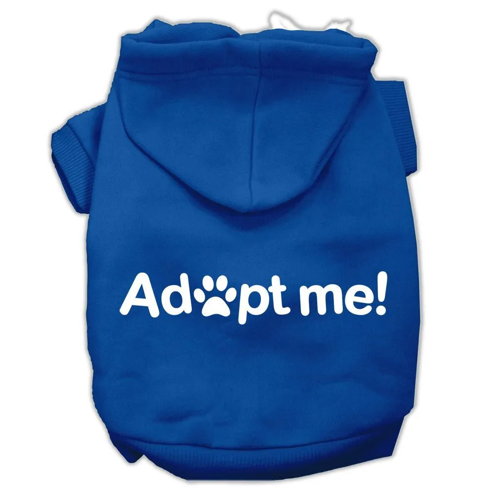 Adopt Me Screen Print Pet Hoodies Blue Size Sm (10)