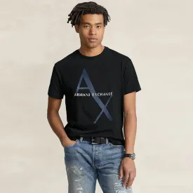 AX - Men 'Black' Premium A-X Designer T-Shirt AX876