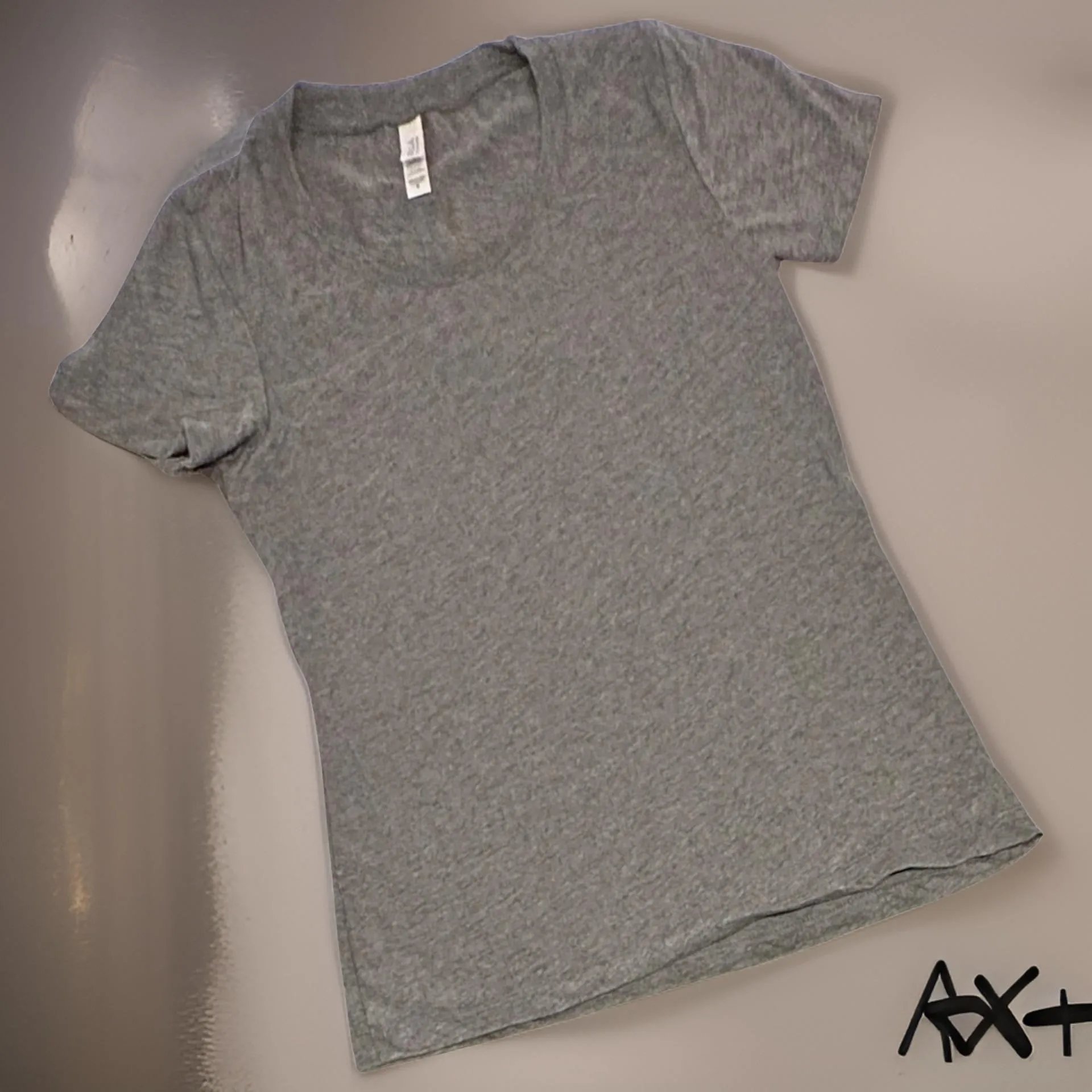 *BELLA CANVAS* ~GREY~ LIGHTWEIGHT T-SHIRTS FOR WOMEN