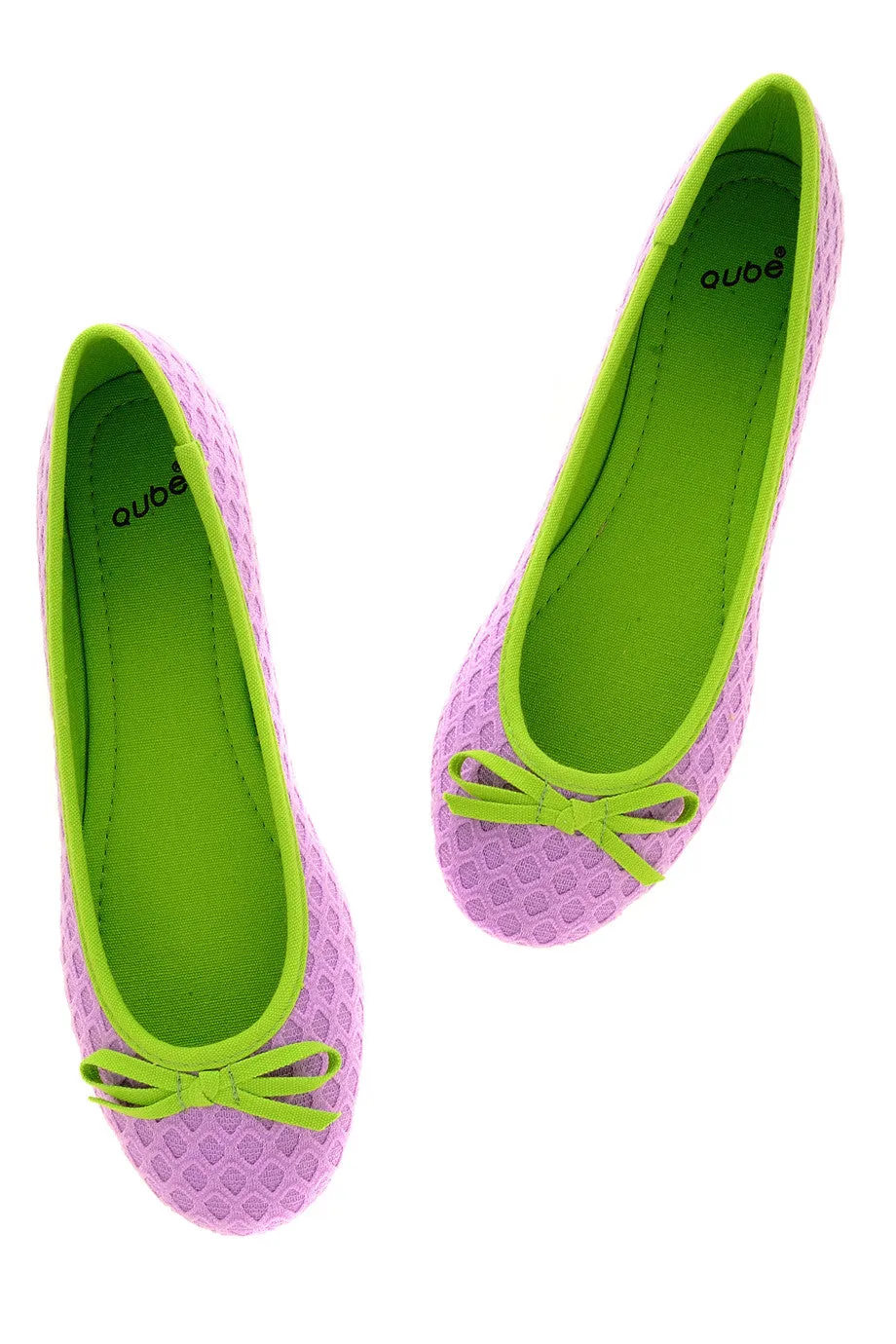 BRIGHT DUET Lilac Ballerinas