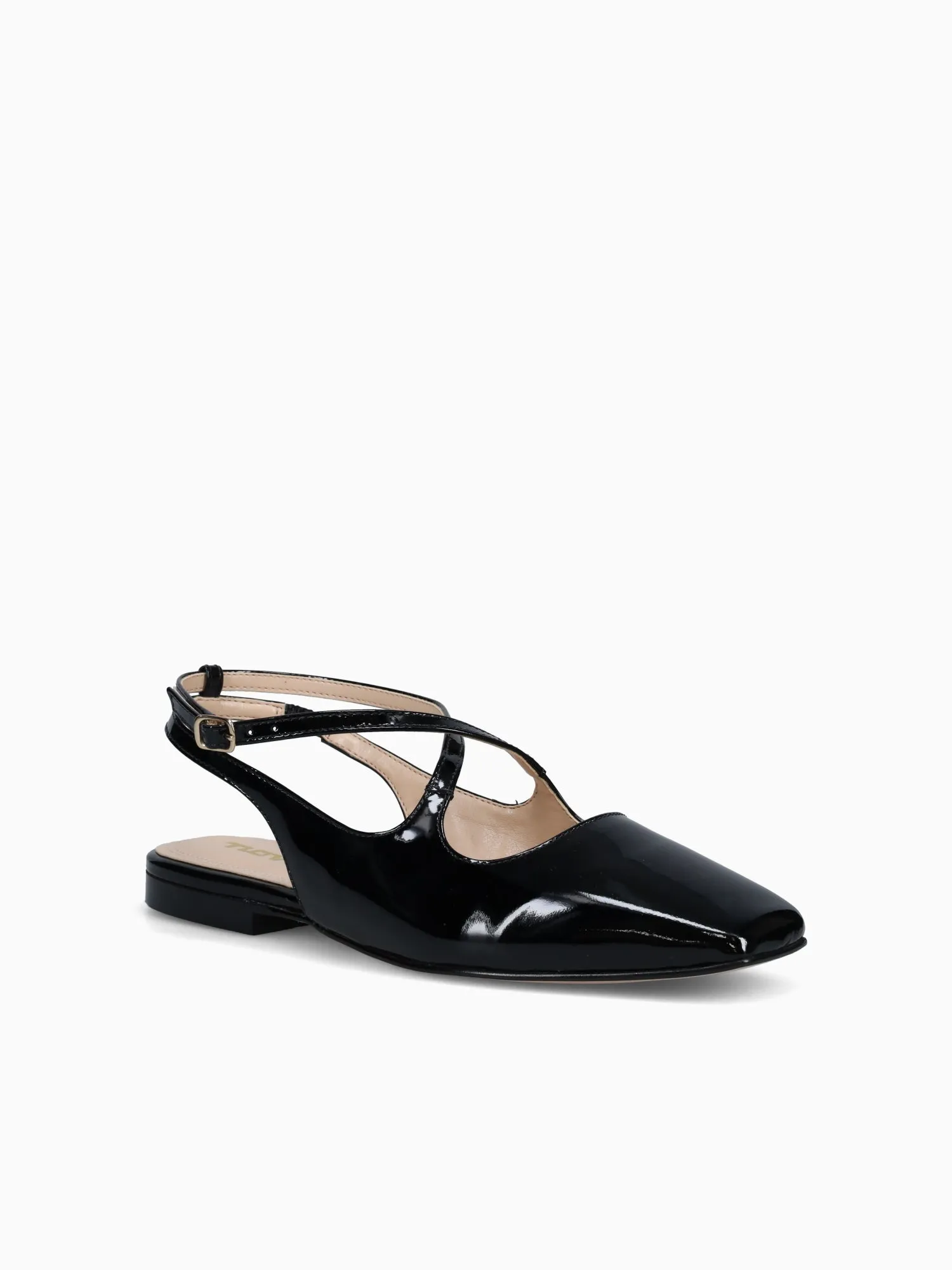 Bruna Black Patent Leather