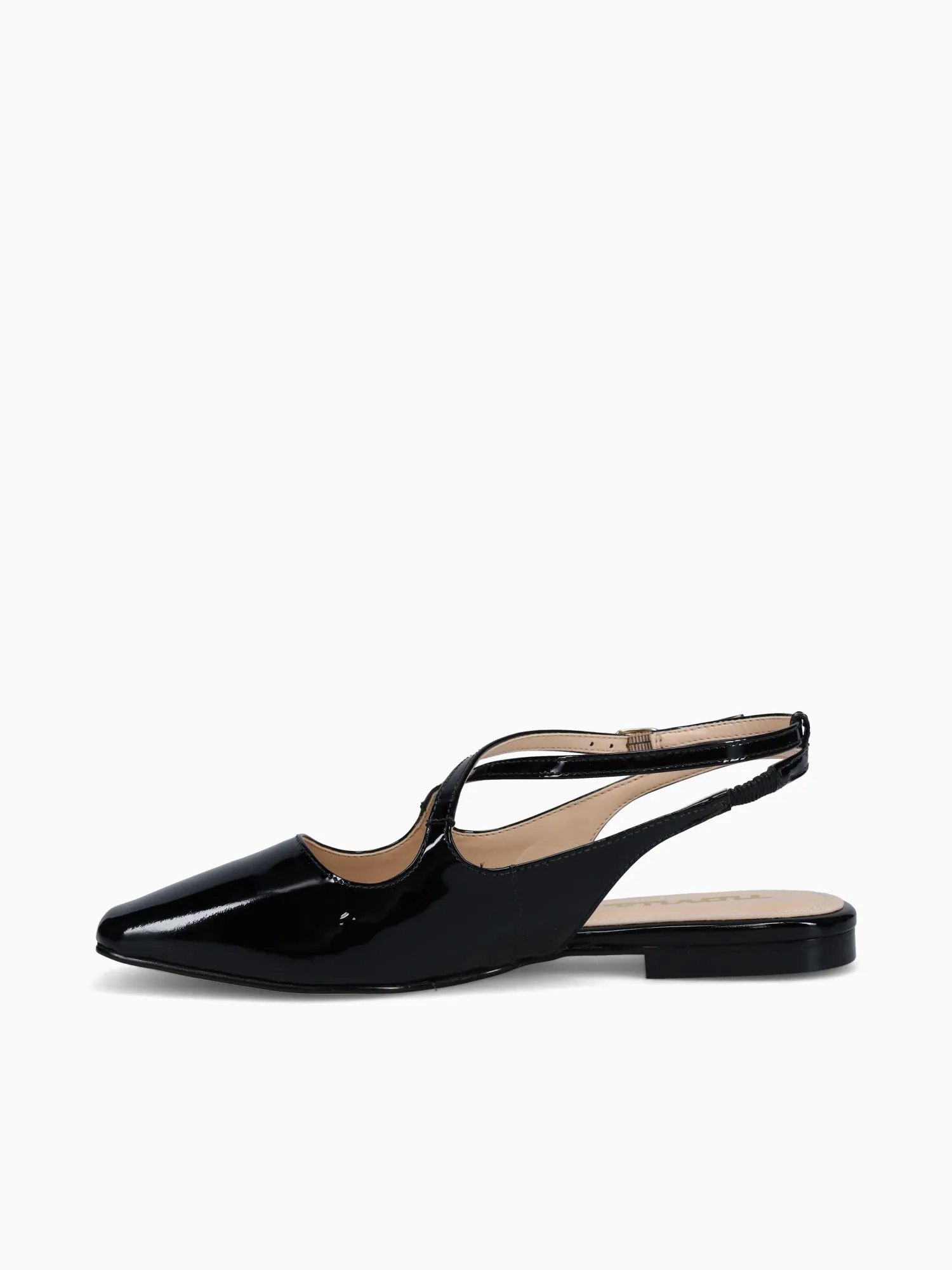 Bruna Black Patent Leather