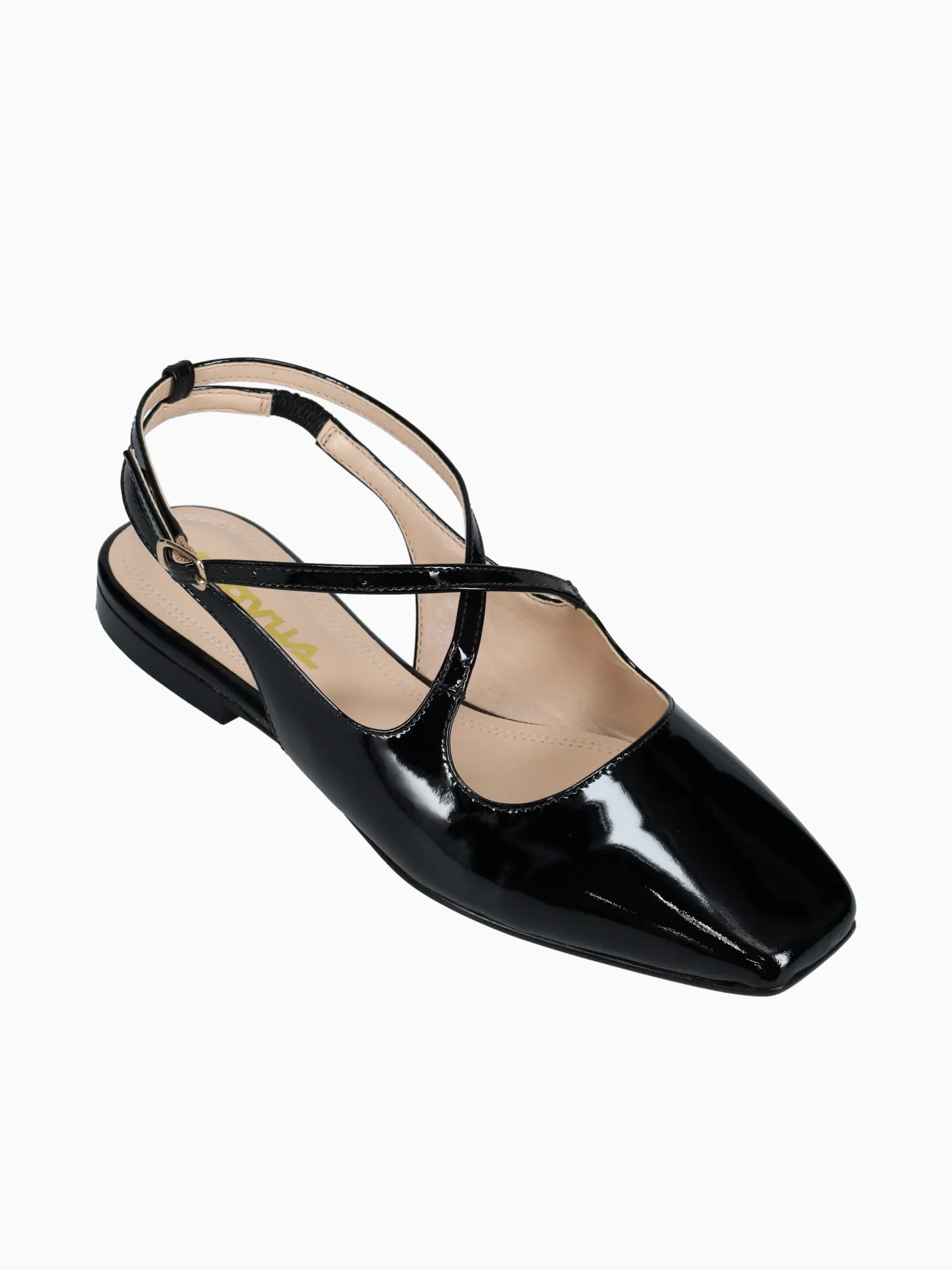 Bruna Black Patent Leather