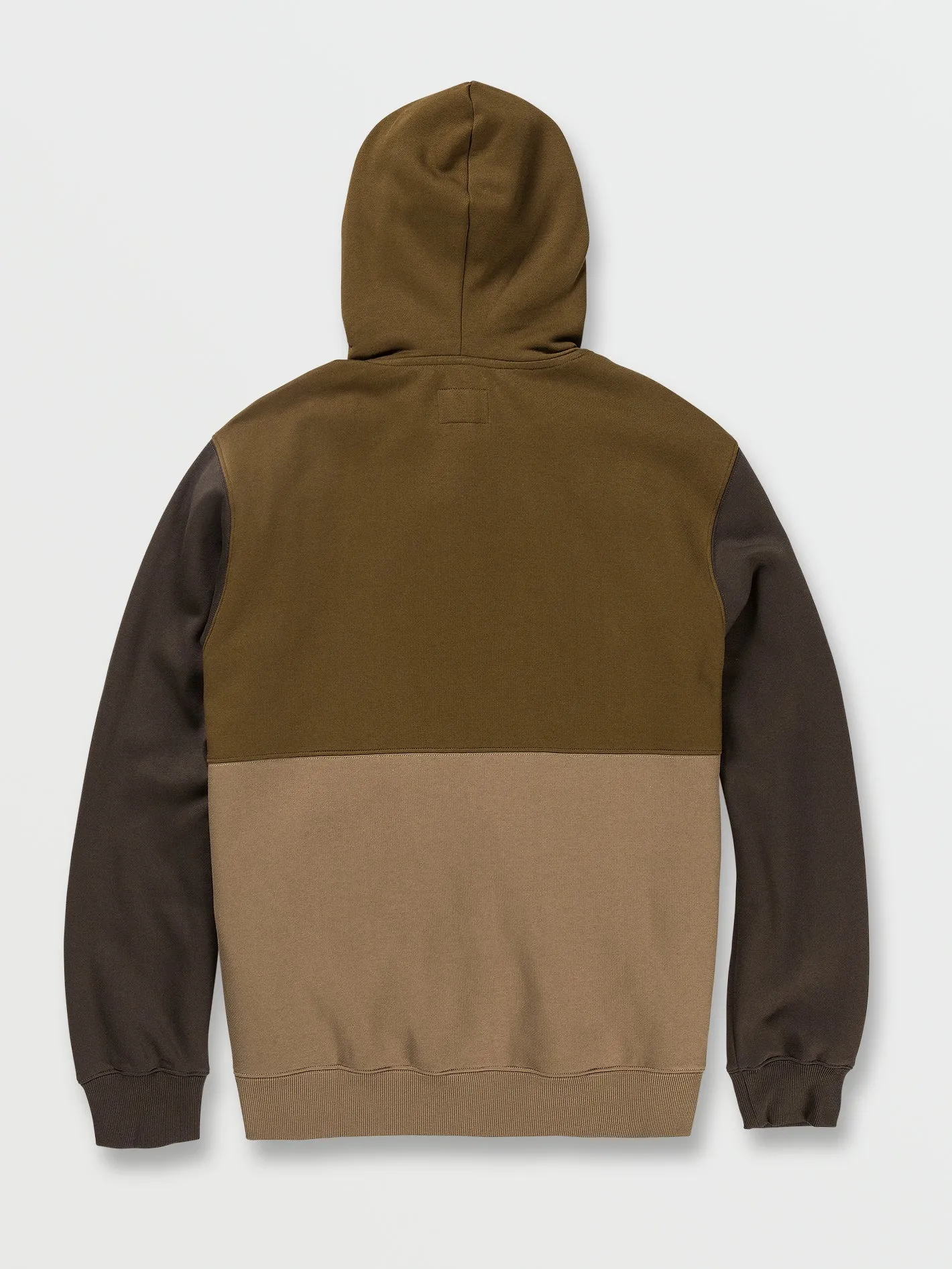 Divided Pullover Hoodie - Service Green