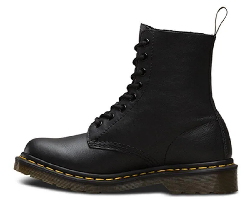 Dr. Martens 1460 Pascal 8 Eye Boot - Black Virginia