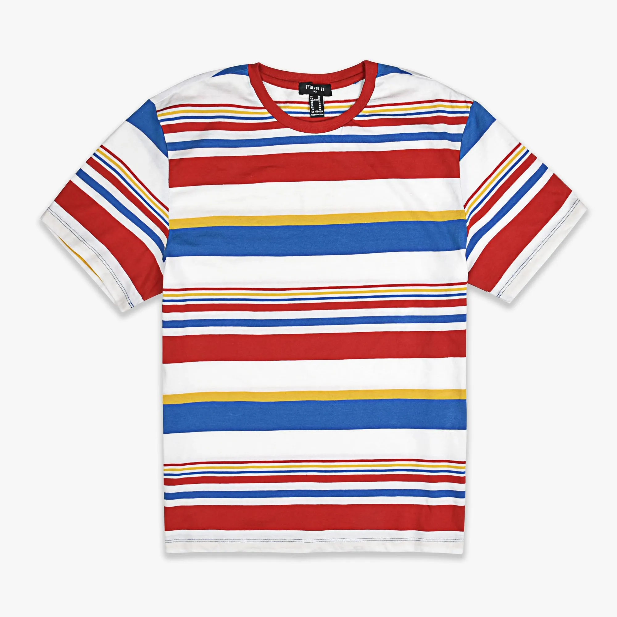 FE - Men 'Red&blue' Anticipation Stripes T-Shirt FE994