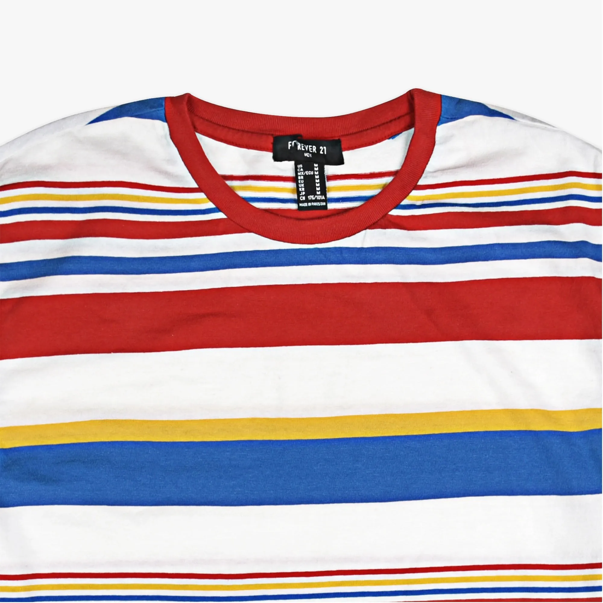 FE - Men 'Red&blue' Anticipation Stripes T-Shirt FE994