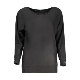 Guess Jeans Black Viscose Sweater