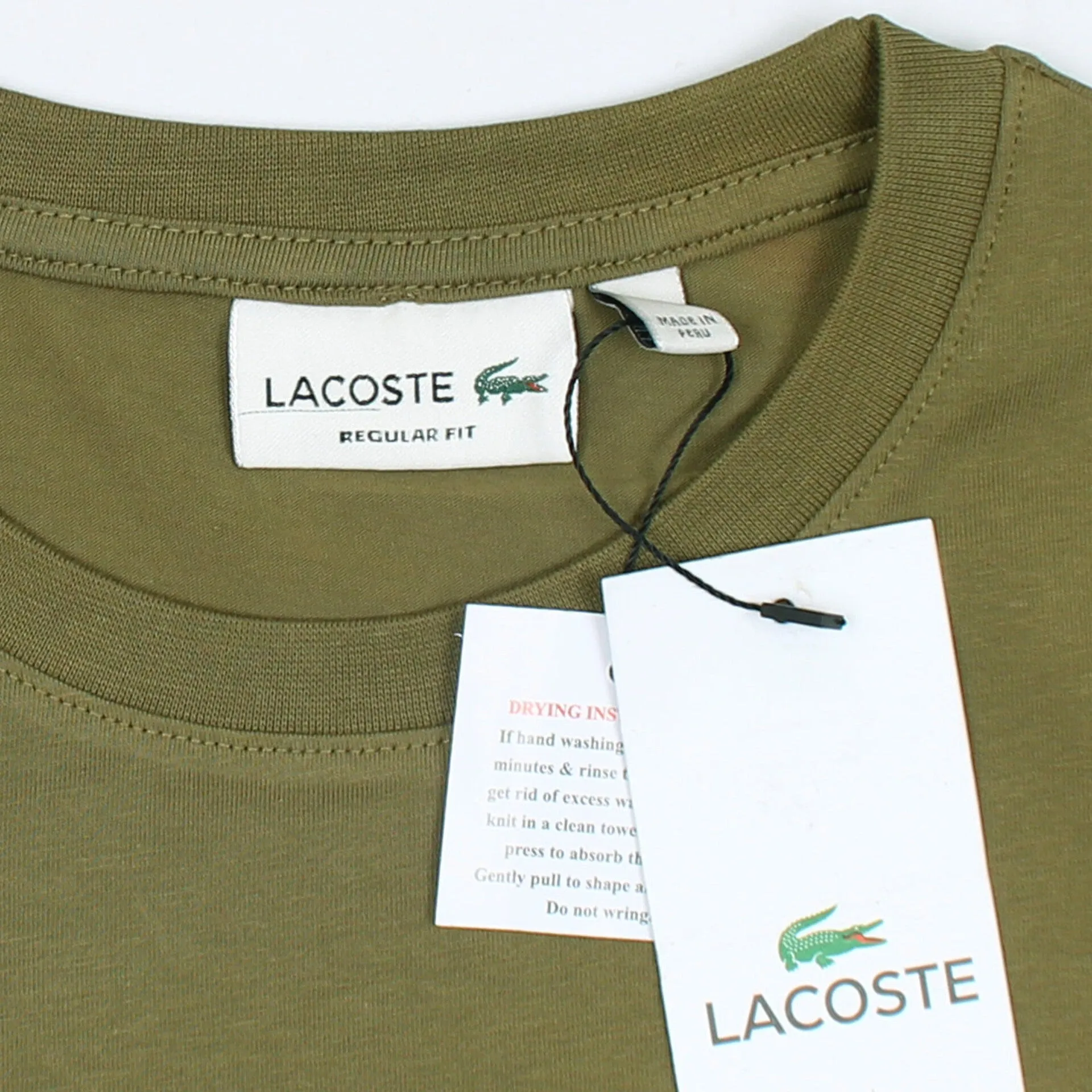 LC - Men 'Green' Lacoste Printed Logo T-Shirt LC782