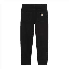 NEWEL PANT / CARHARTT WIP / BLACK ONE WASH