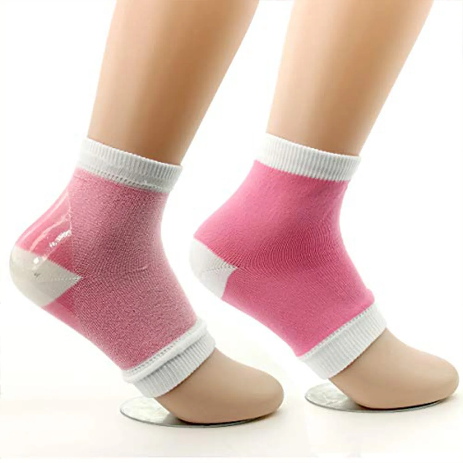 Open Toe Socks for Dry Hard Cracked Skin Moisturizing While You Sleep.