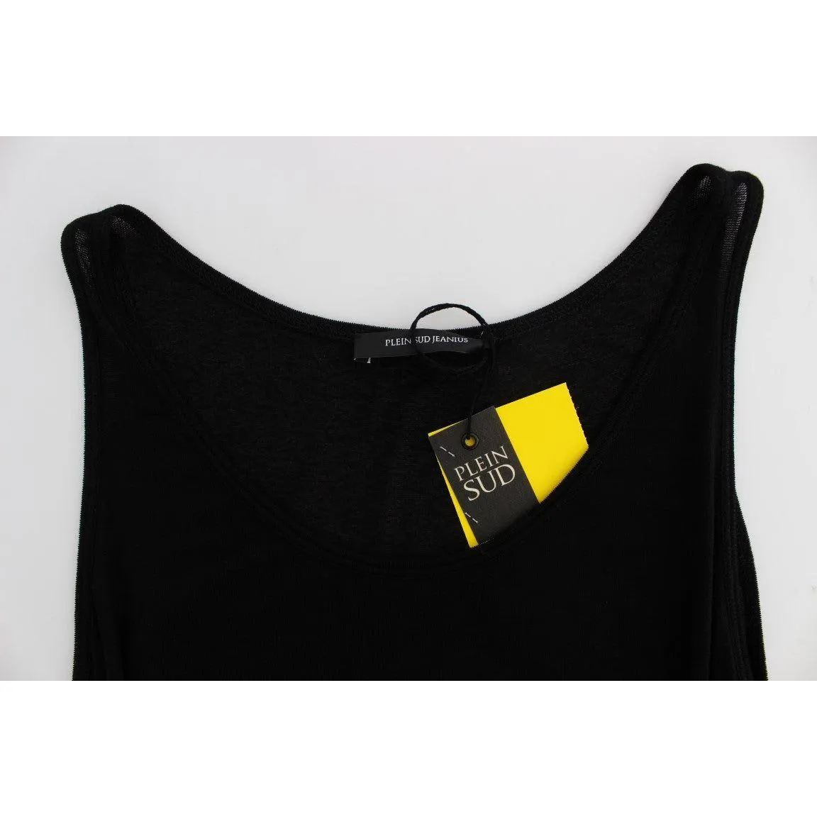 PLEIN SUD Sleek Black Cami Blouse Tank Top