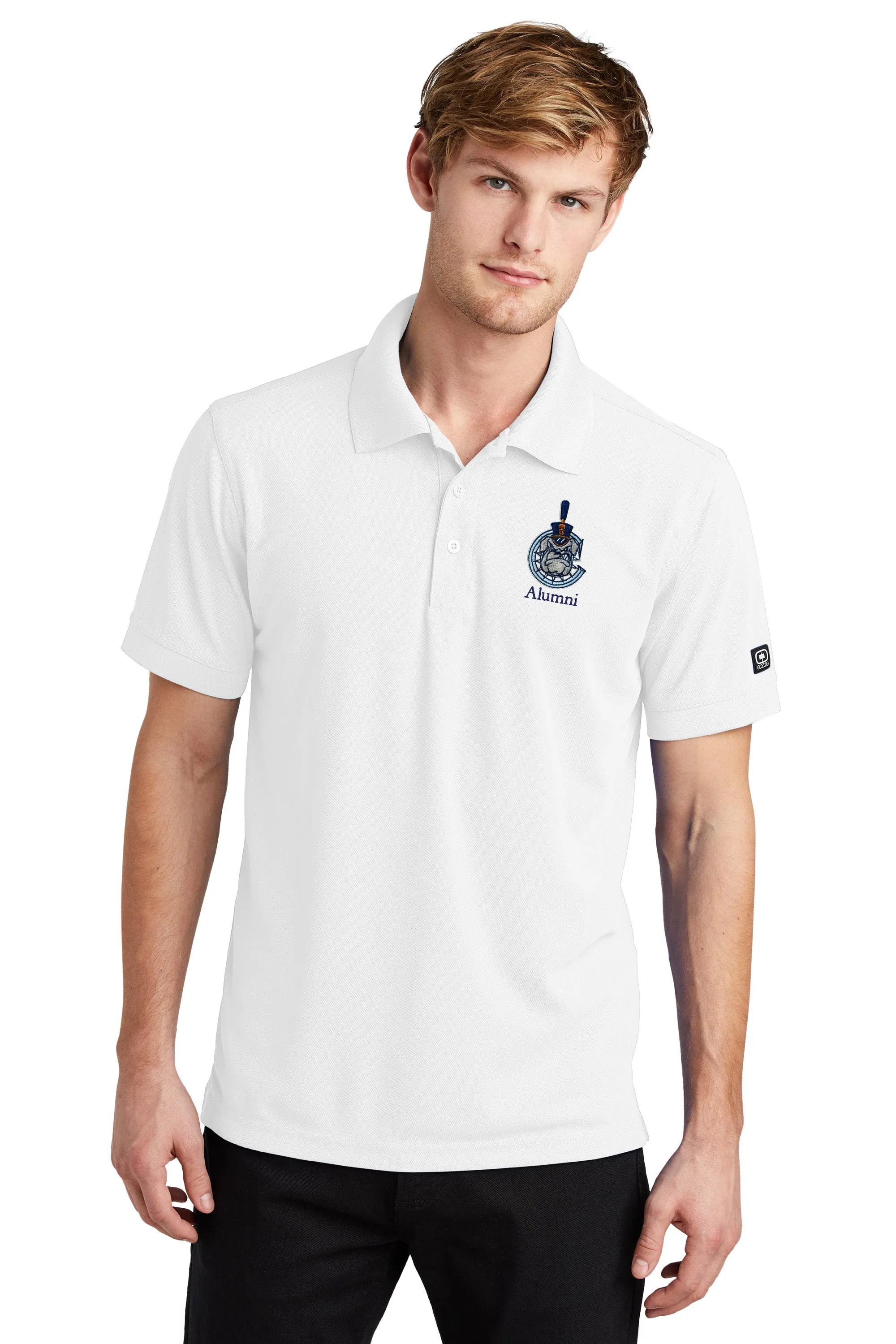 The Citadel, Alumni, Spike Mascot in C, OGIO Men's Polo Shirt