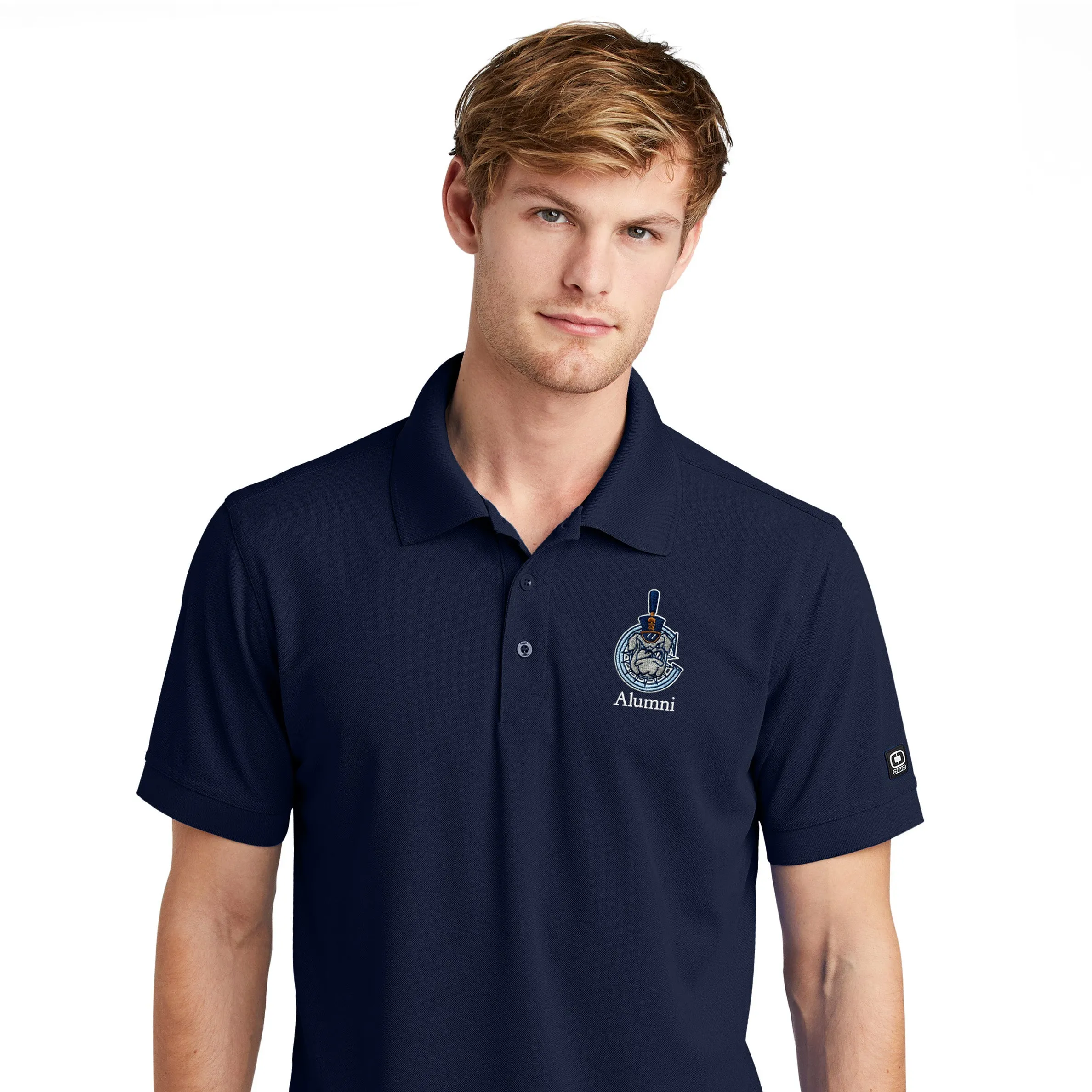 The Citadel, Alumni, Spike Mascot in C, OGIO Men's Polo Shirt