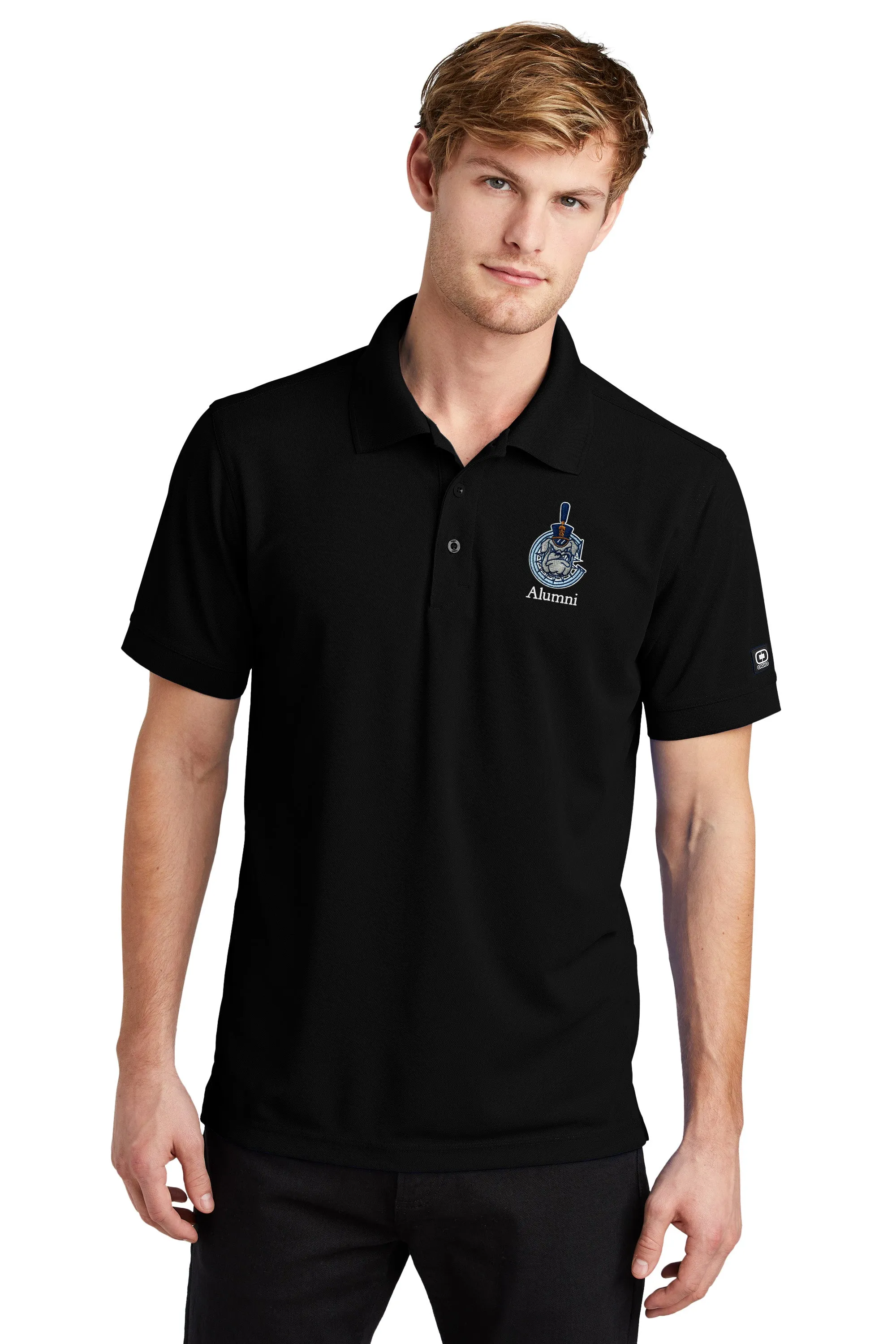 The Citadel, Alumni, Spike Mascot in C, OGIO Men's Polo Shirt