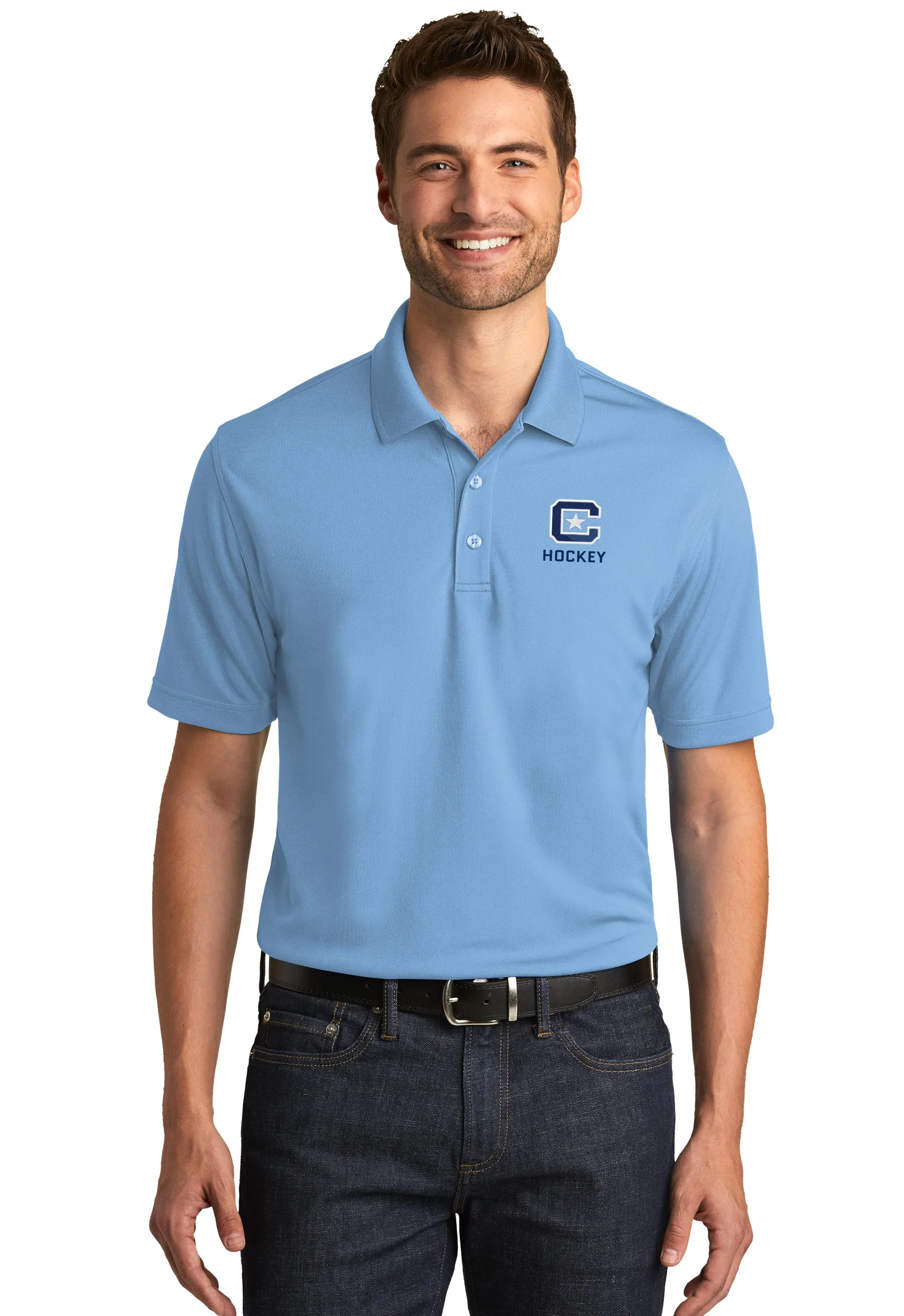 The Citadel C, Club Sports Hockey, UV Micro-Mesh Polo