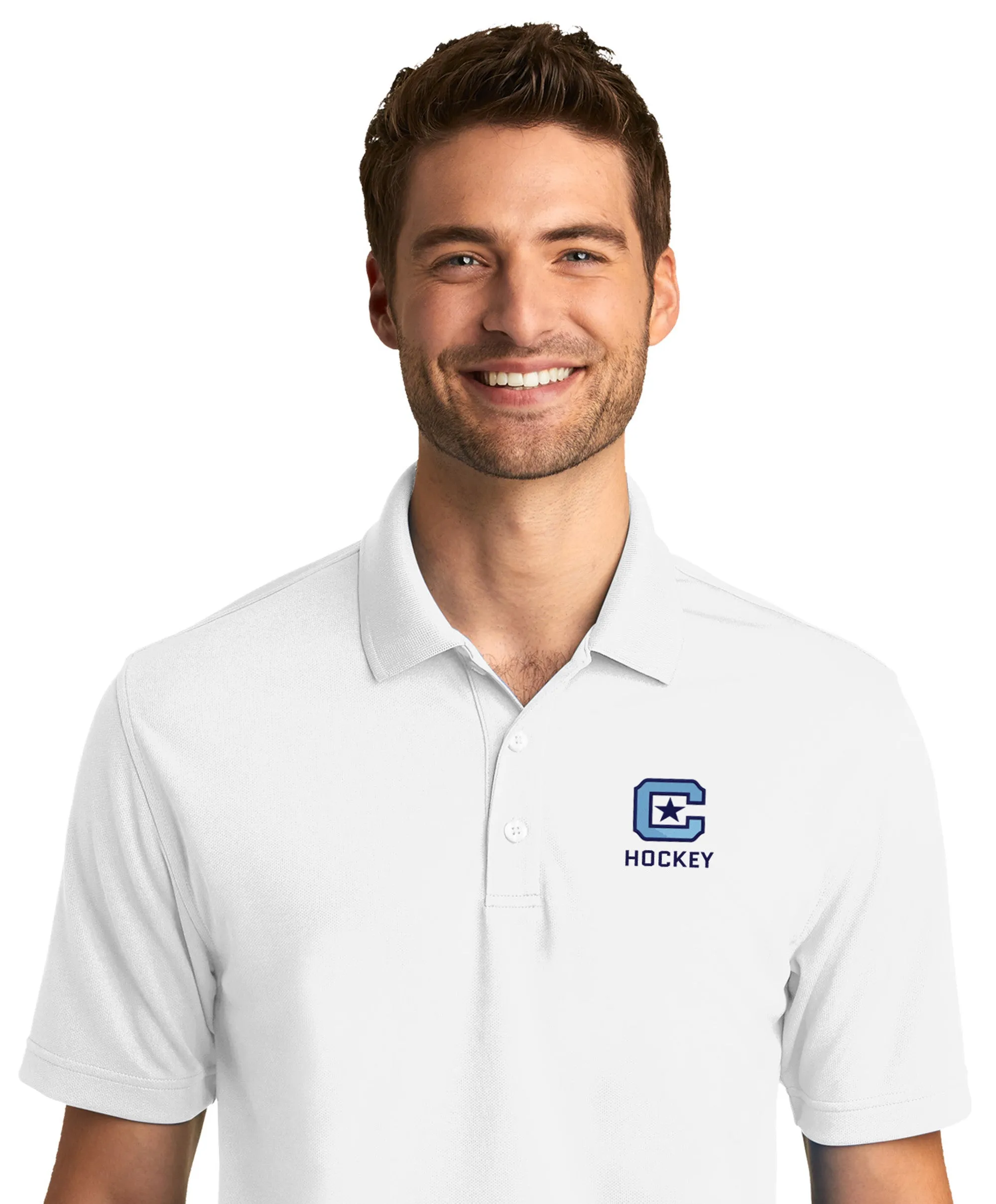 The Citadel C, Club Sports Hockey, UV Micro-Mesh Polo