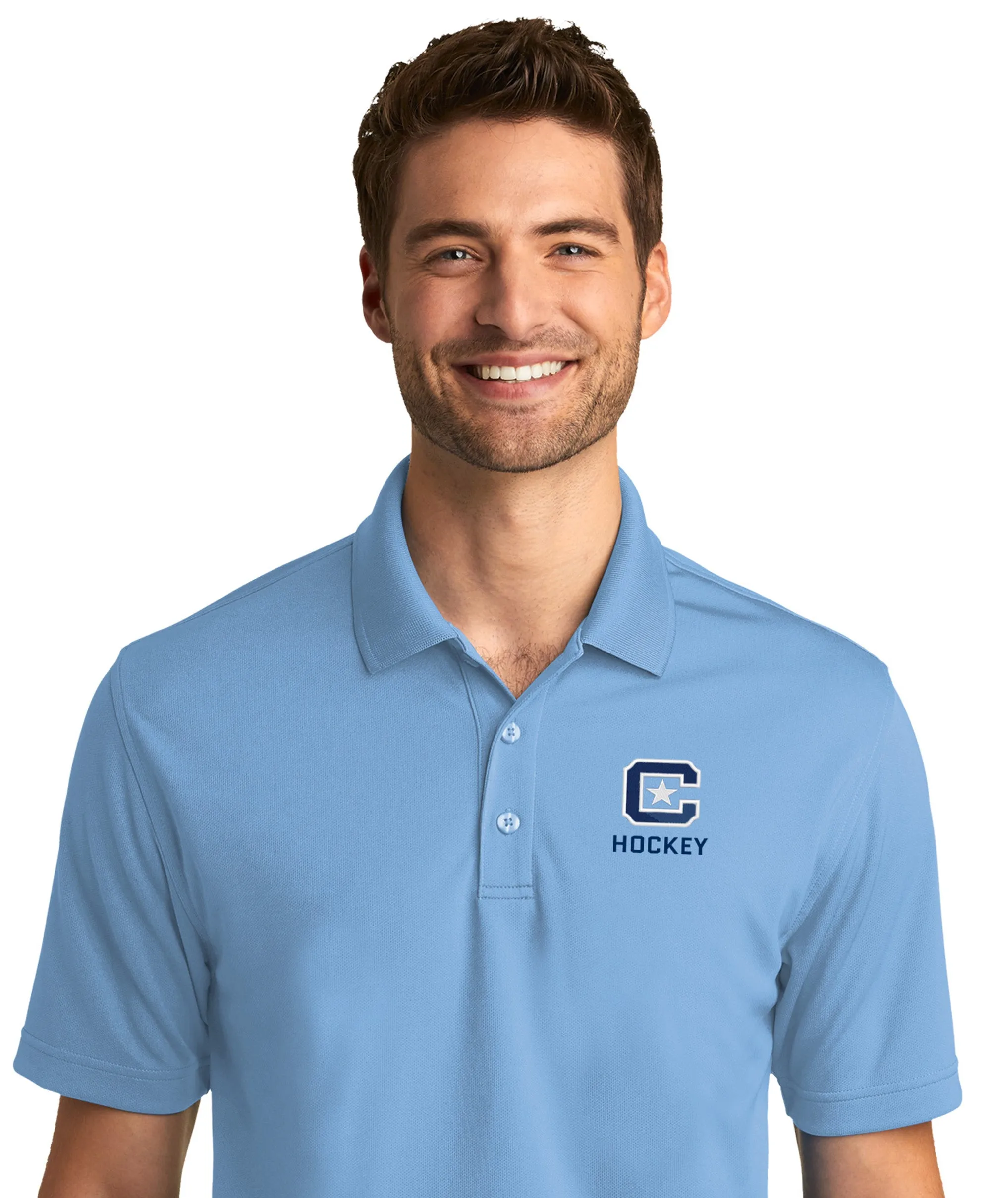 The Citadel C, Club Sports Hockey, UV Micro-Mesh Polo