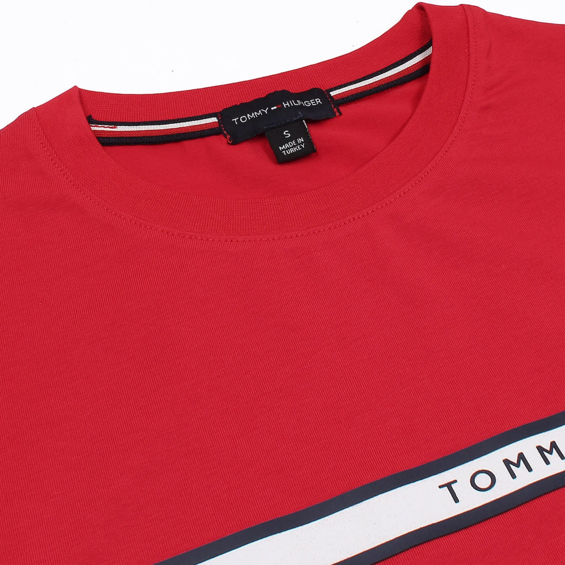 TM - Men 'Red' Printed Logo T-Shirt TM769