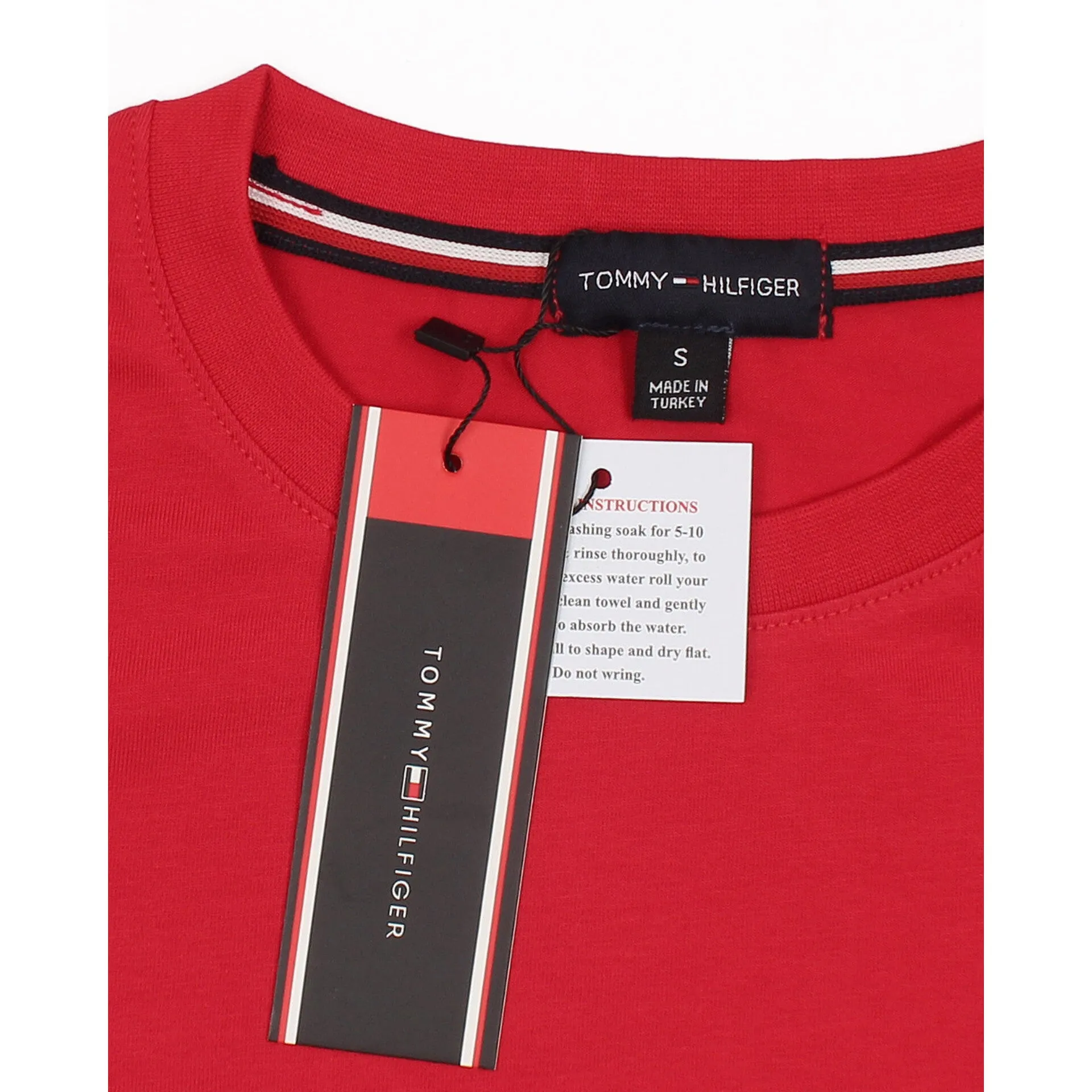 TM - Men 'Red' Printed Logo T-Shirt TM769