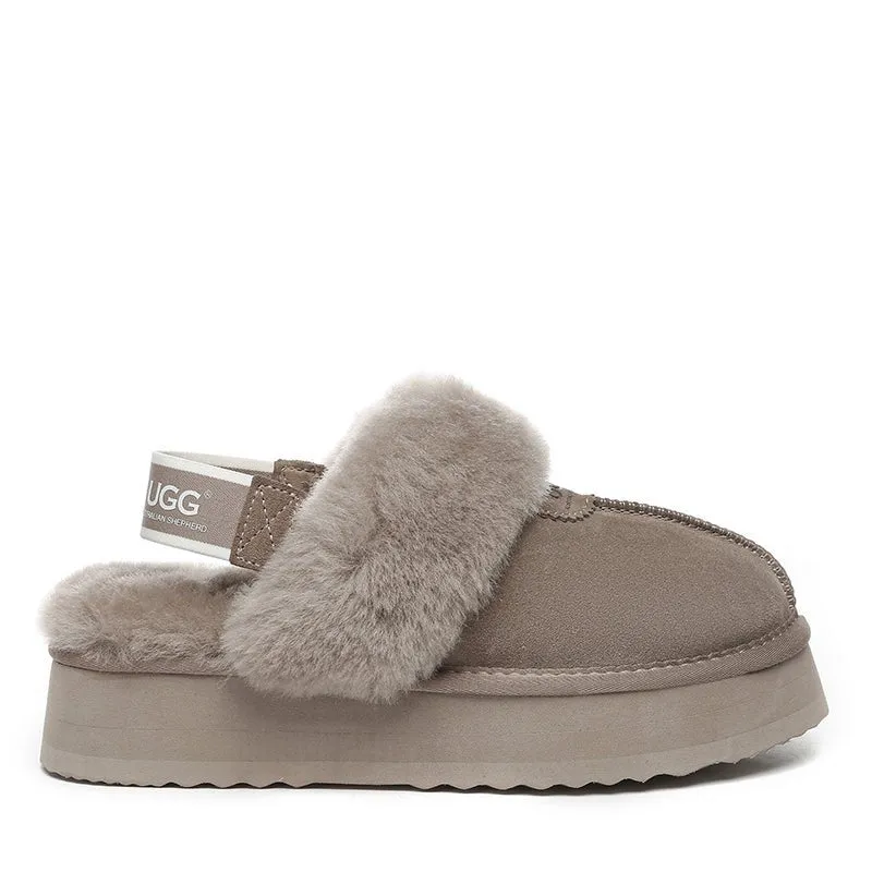 UGG Platform Slingback Scuff