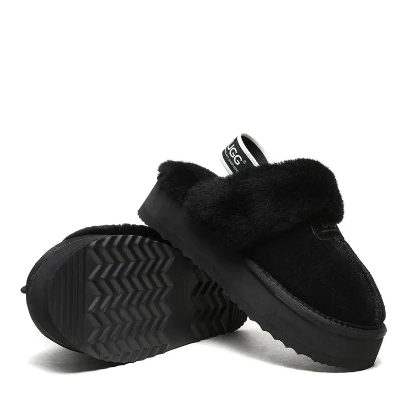 UGG Platform Slingback Scuff