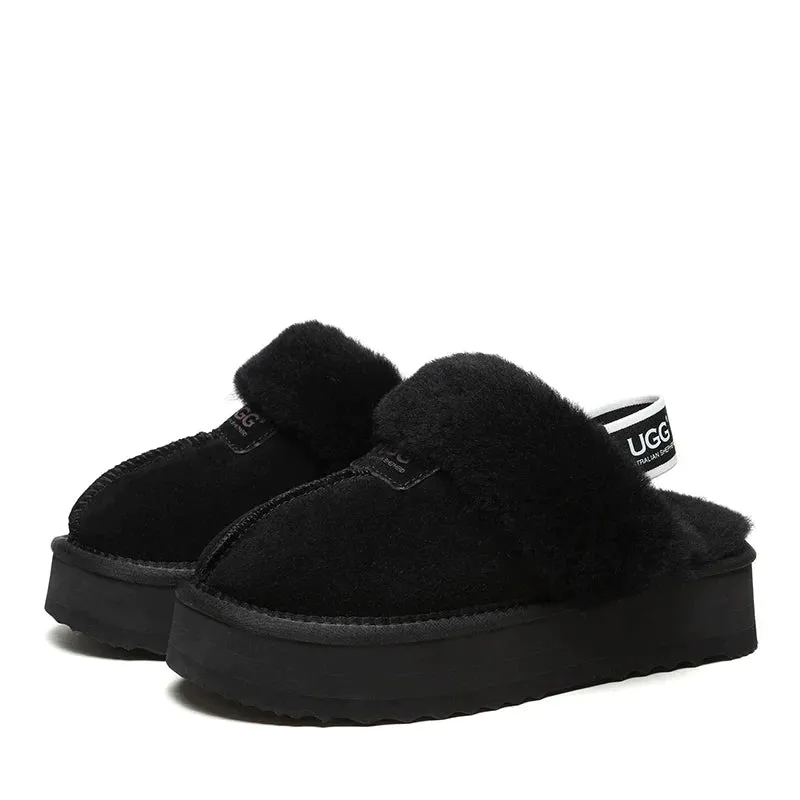 UGG Platform Slingback Scuff