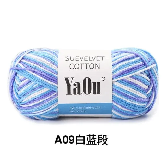 YaOu Suevelvet Cotton Knitting Yarn