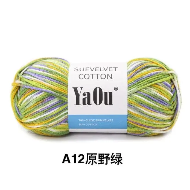 YaOu Suevelvet Cotton Knitting Yarn