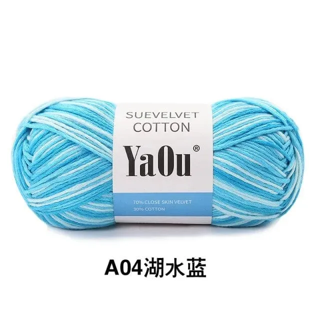 YaOu Suevelvet Cotton Knitting Yarn